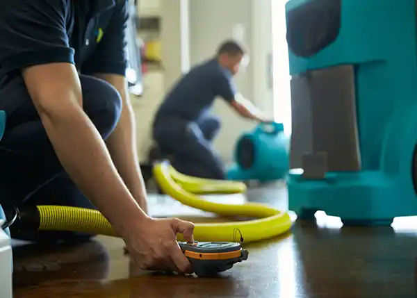 water damage restoration service La Villa